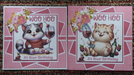 7x7 Woo Hoo its your birthday choice of four mini kit by Irene Woods