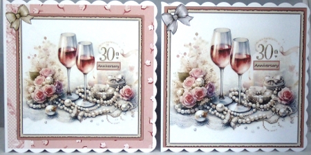 Pearl Wedding Anniversary by Irene Woods