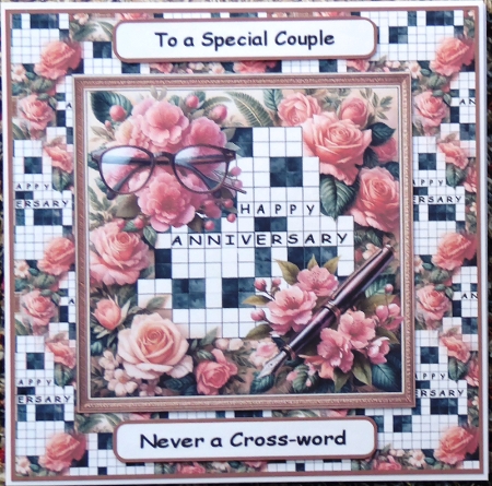 never a  crossword anniversary by Irene Woods