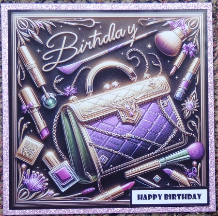 Birthday Female Quick Card 17 by Irene Woods