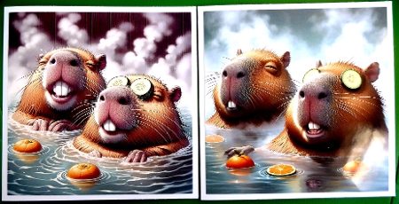 Capybara Spa by Irene Woods
