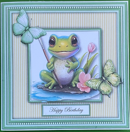 Birthday Frogs - Mini Kit by Irene Woods