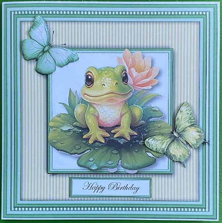 Birthday Frogs - Mini Kit by Irene Woods