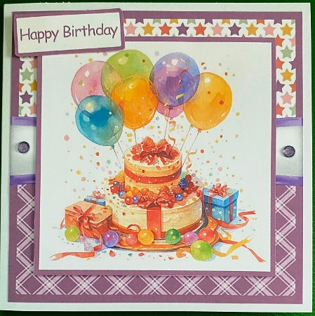 Birthday Cake For Days Mini Kit 7x7 by Irene Woods