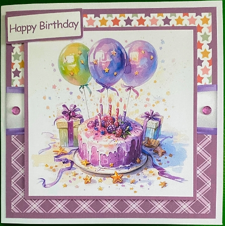 Birthday Cake For Days Mini Kit 7x7 by Irene Woods
