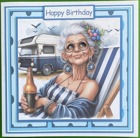 On The Road To Happiness Mini Kit 7x7 by Irene Woods