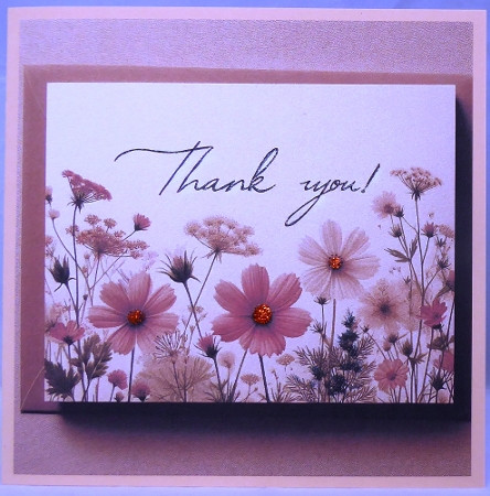Vintage series-Thank you cards - CARD FRONTS by Irene Woods