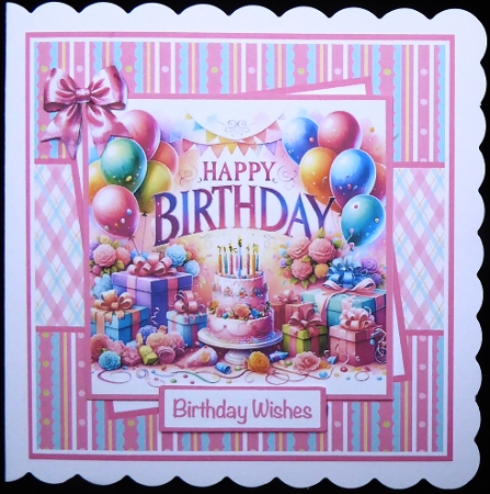 Happy Birthday #2 Mini Kit 7x7 by Irene Woods
