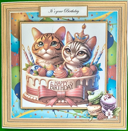 Happy Birthday Various - Mini Kit 6x6 by Irene Woods