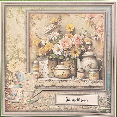 Vintage Cans - Mini Kit 6x6 by Irene Woods