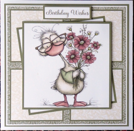 Whimsical Geese #4 Mini Kit 7x7 (5) by Irene Woods