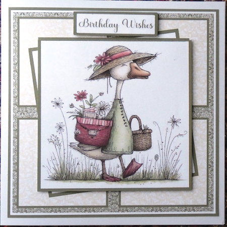 Whimsical Geese #4 Mini Kit 7x7 (5) by Irene Woods