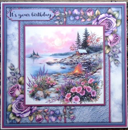 Moon Flowers - Mini Kit 6x6 by Irene Woods