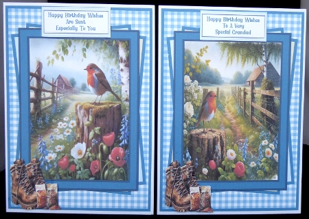 Countryside Robins - 5x7 Mini Kit Featured Gallery Photo