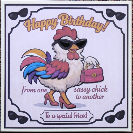 One sassy chick by Irene Woods