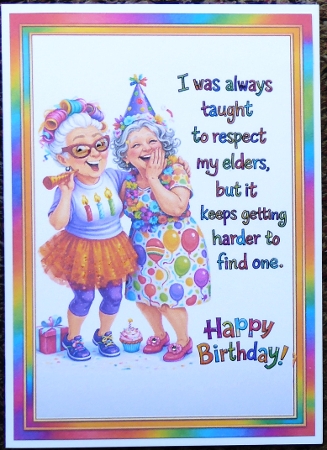respect your elders by Irene Woods