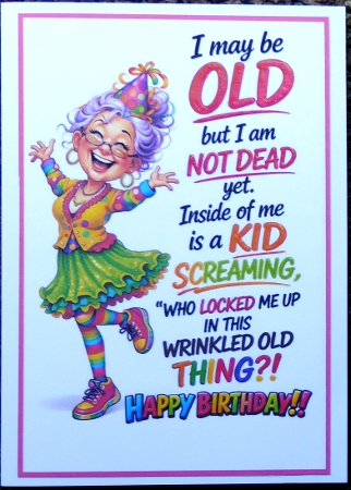 i may be old but im not dead yet by Irene Woods