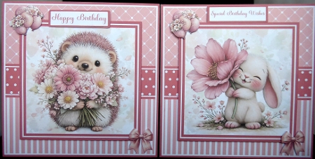 Animals In Spring Mini Kit 7x7 (5) by Irene Woods