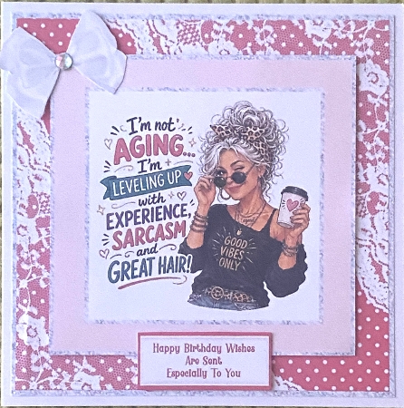 Grey Hair, Dont Care - 7x7 Mini Kit by Irene Woods