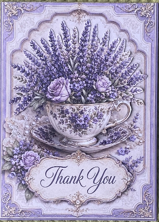  Floral Thank you  by Irene Woods