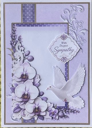 A5  Sympathy Orchids  Mini Kit Featured Gallery Photo