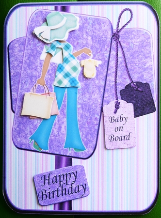 Happy Birthday for Mother to Be by Irene Woods