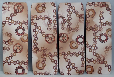 Steampunkcogs Backing Paper - Small by Irene Woods