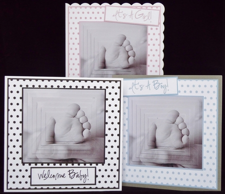 New Baby Polka Dot Kit by Irene Woods