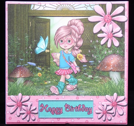 Mini Kit - Sweet School Girl Birthday- 6,7,8,9yrs-#1 by Irene Woods
