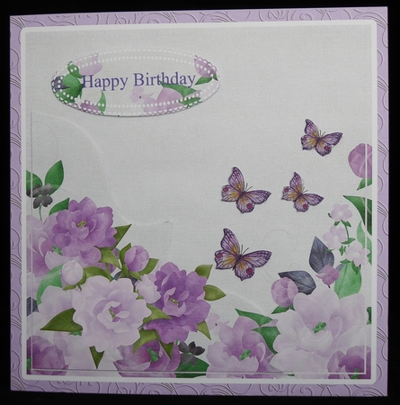 Purple Butterfly by Irene Woods