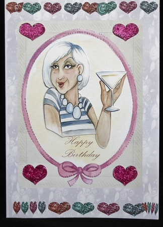 Champers on Your Birthday by Irene Woods