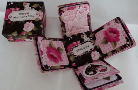 Ooh La La Exploding Box Kit Large by Irene Woods