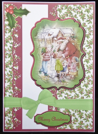 Christmas Card (6) by Irene Woods
