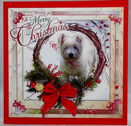 SNOW FUN WESTIE by Irene Woods