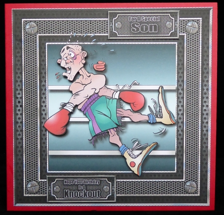 Hope Your Birthday Is A Knockout Mini Kit by Irene Woods
