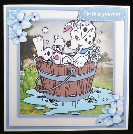 A Bath in the Doggie Tub  by Irene Woods