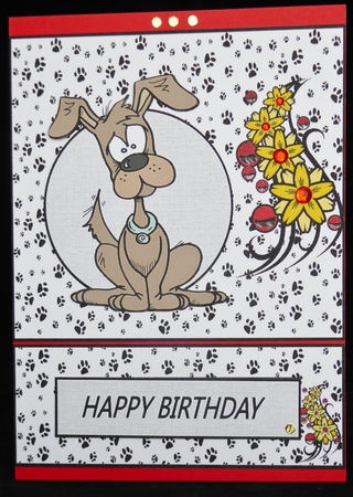 paws for a card by Irene Woods