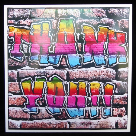 8 x 8 Graffiti THANK YOU Scalloped corner Topper by Irene Woods
