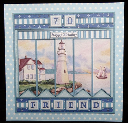 LIGHTHOUSE 7.5 Alphabet and Age Quick Card Kit Create Any Name by Irene Woods