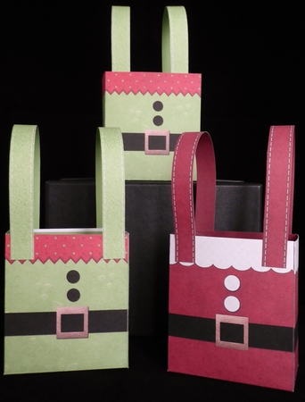 Santa / Elf Pants Treat Holders by Irene Woods