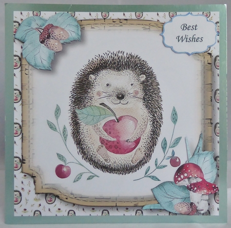 Sheet Music Woodland - The Hedgehog by Irene Woods