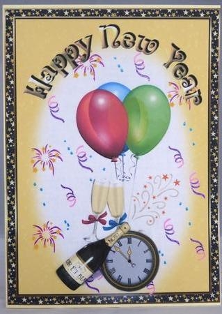 Happy New Year by Irene Woods