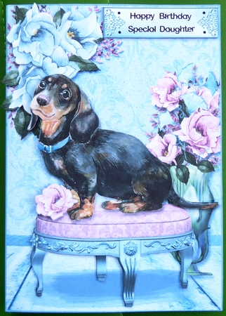 Forever Paws Card Front Mini Kit.6 by Irene Woods