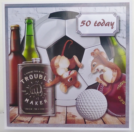 Male milestone birthday by Irene Woods