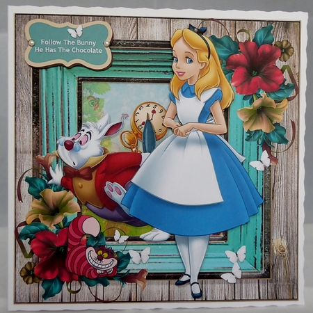 Follow The Bunny, He Has The Chocolate 2 by Irene Woods