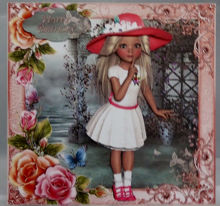 Sweet Little Secret Garden Mini Kit  by Irene Woods