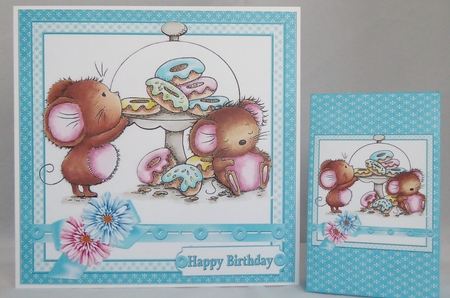 8x8 doughnuts and sprinkles mini kit by Irene Woods