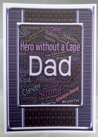 JJ DAD HERO WITHOUT A CAPE by Irene Woods