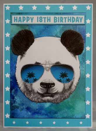 COOL PANDA MINI KIT 5x7 by Irene Woods