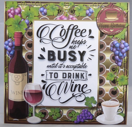 COFFEE THEN WINE by Irene Woods